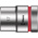 Wera 1/2 in Drive 17mm Standard Socket, 6 point, 37 mm Overall Length