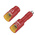 Wera 3/8 in Drive 18mm Insulated Standard Socket, 6 point, VDE/1000V, 46 mm Overall Length