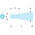 Facom 1/2 in Drive Bit Socket, Hex OGV Bit, 19mm, 60 mm Overall Length