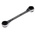 Facom 64.CJ Series 2-Piece Spanner Set, 8 → 19 mm
