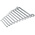 Teng Tools 11-Piece Spanner Set, 6 → 32 mm, Chrome Vanadium
