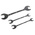 RS PRO 3-Piece Spanner Set, 5 x 6 mm, 5.5 x 7 mm, 8 x 10 mm, Chrome Vanadium Steel