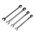 RS PRO 4-Piece Spanner Set, 10 → 15 mm, Chrome Vanadium Steel