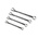 RS PRO 4-Piece Spanner Set, 11 x 12 mm, 13 x 14 mm, 15 x 1 mm, 9 x 10 mm, Chrome Vanadium Steel