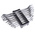 Bahco 6M Series 8-Piece Spanner Set, 6 x 7 → 20 x 22 mm, Vanadium Extra Steel