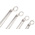 Bahco 2M Series 8-Piece Spanner Set, 6 x 7 → 20 x 22 mm, Alloy Steel
