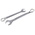 Bahco 111Z Series 8-Piece Spanner Set, 7/16 → 7/8 in, Vanadium Steel