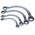 RS PRO 4-Piece Spanner Set, 3/8 x 7/16 → 3/4 x 7/8 in, Chrome Vanadium Steel