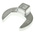STAHLWILLE Spanner Head, 32.0 mm, Chrome Finish