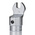 Gedore 8791 Series Square Spanner Head, 10 mm, Chrome Finish