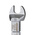 Gedore 7112 Series Spanner Head, 11 mm, 9 x 12mm Insert, Chrome Finish