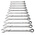 GearWrench 11-Piece Spanner Set, 1/4 → 3/4 in, Steel