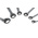 Bahco 10RM Series 6-Piece Spanner Set, 8 → 19 mm, Alloy Steel