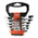 Bahco 10RM Series 6-Piece Spanner Set, 8 → 19 mm, Alloy Steel