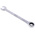 RS PRO Combination Ratchet Spanner, 17mm, Metric, Double Ended, 233 mm Overall