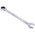 RS PRO Combination Ratchet Spanner, 17mm, Metric, Double Ended, 233 mm Overall