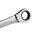 RS PRO Combination Ratchet Spanner, 22mm, Metric, Double Ended, 285 mm Overall