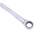 RS PRO Combination Ratchet Spanner, 19mm, Metric, Double Ended, 250 mm Overall