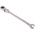 RS PRO Combination Ratchet Spanner, 8mm, Metric, Double Ended, 136 mm Overall
