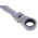 RS PRO Combination Ratchet Spanner, 19mm, Metric, Double Ended, 248 mm Overall