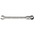 RS PRO Combination Ratchet Spanner, 10mm, Metric, Double Ended, 160 mm Overall