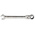 RS PRO Combination Ratchet Spanner, 13mm, Metric, Double Ended, 180 mm Overall