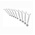 Facom 12-Piece Combination Spanner Set, 1/4 → 15/16
