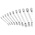 Facom 55A.JE Series 14-Piece Ring Spanner Set, 6 x 7 → 38 x 42 mm