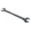 Facom Double Ended Open Spanner, 12mm, Metric, Double Ended, 167 mm Overall
