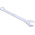 RS PRO Combination Spanner, 17mm, Metric, Double Ended, 227 mm Overall