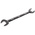 RS PRO Double Ended Open Spanner, 14mm, Metric, Double Ended, 185 mm Overall