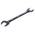 RS PRO Double Ended Open Spanner, 16mm, Metric, Double Ended, 185 mm Overall