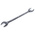 RS PRO Double Ended Open Spanner, 30mm, Metric, Double Ended, 369 mm Overall