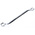 RS PRO Offset Ring Spanner, 12mm, Metric, Double Ended, 206 mm Overall