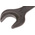 Bahco Single Ended Open Spanner, 55mm, Metric, 457 mm Overall