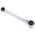 Facom Ratchet Spanner, 8 x 10mm, Metric, Double Ended, 150 mm Overall