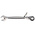 Facom Combination Ratchet Spanner, 17mm, Metric, Height Safe, Double Ended, 225 mm Overall