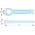 Facom Spanner, 36mm, Metric, 205 mm Overall