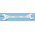 Facom Double Ended Open Spanner, 21mm, Metric, Double Ended, 242 mm Overall