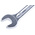 STAHLWILLE Double Ended Open Spanner, 8mm, Metric, Double Ended, 140 mm Overall