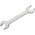 Gedore 6 Series Open Ended Spanner, 19 x 22mm, Metric, Double Ended, 236 mm Overall, No