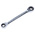 Facom Ratchet Ring Spanner, 8mm, Metric, Double Ended, 128 mm Overall