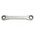 GearWrench Ratchet Spanner, Imperial, Double Ended, 235 mm Overall