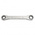 GearWrench Ratchet Spanner, Imperial, Double Ended, 387 mm Overall