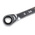 Facom Ratchet Ring Spanner, 6mm, Metric, Double Ended, 115 mm Overall