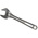 Bahco Adjustable Spanner, 255 mm Overall, 30mm Jaw Capacity, Metal Handle