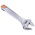 Bahco Adjustable Spanner, 155 mm Overall, 20mm Jaw Capacity, Metal Handle