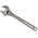 Bahco Adjustable Spanner, 380 mm Overall, 44mm Jaw Capacity, Metal Handle