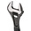 Bahco Adjustable Spanner, 208 mm Overall, 27mm Jaw Capacity, Plastic Handle