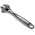 Facom Adjustable Spanner, 255 mm Overall, 30mm Jaw Capacity, Metal Handle